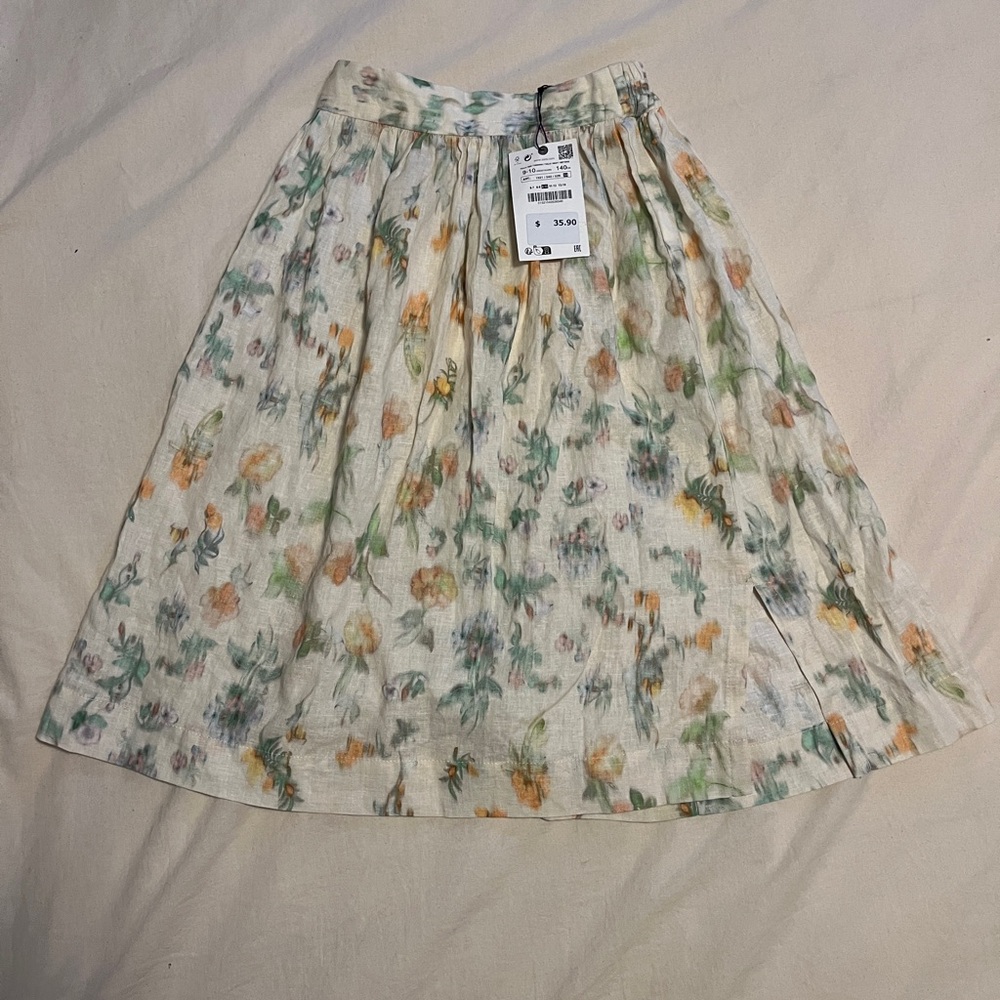 Flor A-Line Skirt with Full Flare